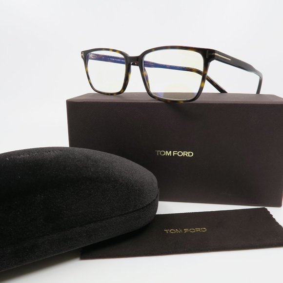 Tom Ford Other - Tom Ford TF 5802-B 052 New Tortoise Blue Light Block Eyeglasses 55mm with box